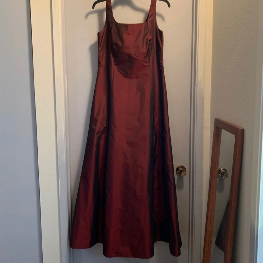 European Designer Merlot Gown
